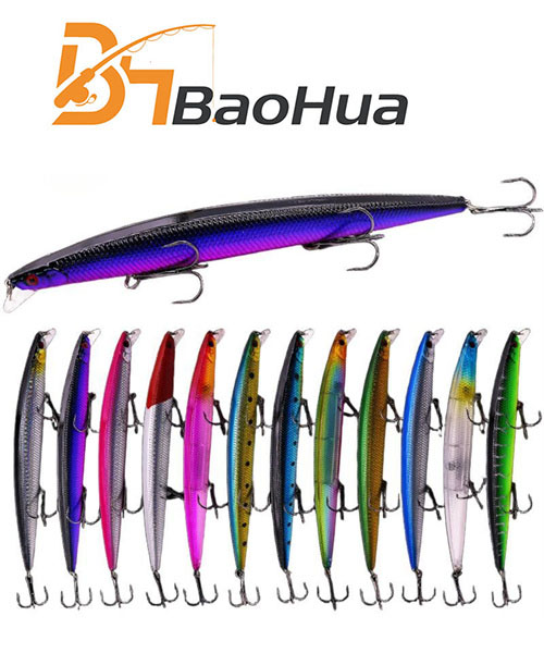 18cm 26g Hard Fishing Lure Baits Floating Minnow Artificial Bait Ocean Boat Fishing Lure for Bass Fi