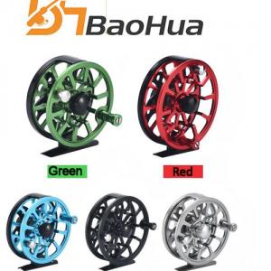 Fly Fishing Reel 2+1BB Large Arbor Alloy Aluminum Interchangeable Fly Reel 3/4 5/6 7/8 for Trout Fly Fishing Tackle