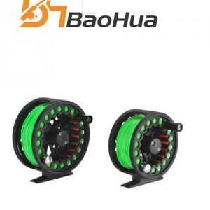 High Quality Fly Reel Large Arbor Outer Diameter 85MM Saltwater Pesca Raft Fishing Reel Rock Light Fly Fishing Reel With Line