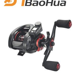 17+1BB 7.2:1Gear Ratio High Quality Rechargeable Baitcasting Display or No Display Spincasting Fishing Reel Id Badge