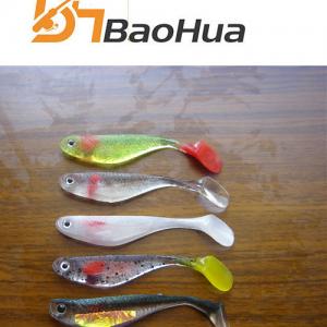 Factory Direct Paddle Tail Soft Fishing Lure 60mm 80mm Soft Bait Soft Simulation Fish Lure Shad Lure Swim Bait Fishing Tackle