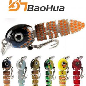 51mm 4.1g 5 section Minnow lure multi joints sinking fishing baits with lower MOQ