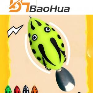  40mm 4g High Quality Soft Plastic Bass Fishing Soft Frog Floating Bass Lure