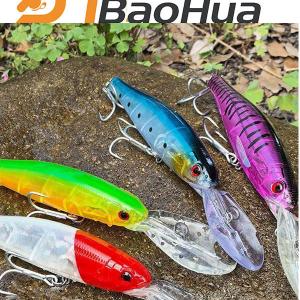 Hard Baits Floating Minnow Lures Hot Sale Minnow Lures Colorful Painted Artificial Bait for Fishing Minnow
