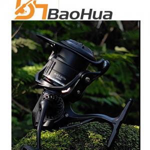 5.2:1 Braking drag 8kg Powerful Function Carbon firber and Alum Alloy Metal Spinning Reel Lightweight Ultra Smooth Sea Saltwater Spinning Fishing Reel