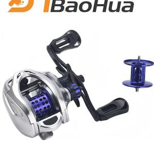 GOLF150 Baitcasting Fishing Reel7.3:1 8KG Max Drag for Saltwater Fish Carp,Light Weight Small Object Long Throw