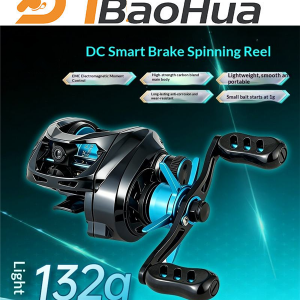 NHK DC Baitcasting Fishing Reel Digital Control long cast Carbon washers 7.1:1 10+1BB Max Drag 5kg Fresh Saltwater reel