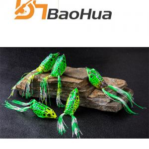 5g/4cm6g/4.5cm 8g/5cm13g/5.5cm15g/ 6cm High Quality Promotion Factory Price Soft Fishing Frog Lure Artificial Bait for Fishing With Double Hooks